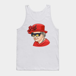 Queen Elizabeth THIS GIRL IS ON FIRE 2 Tank Top